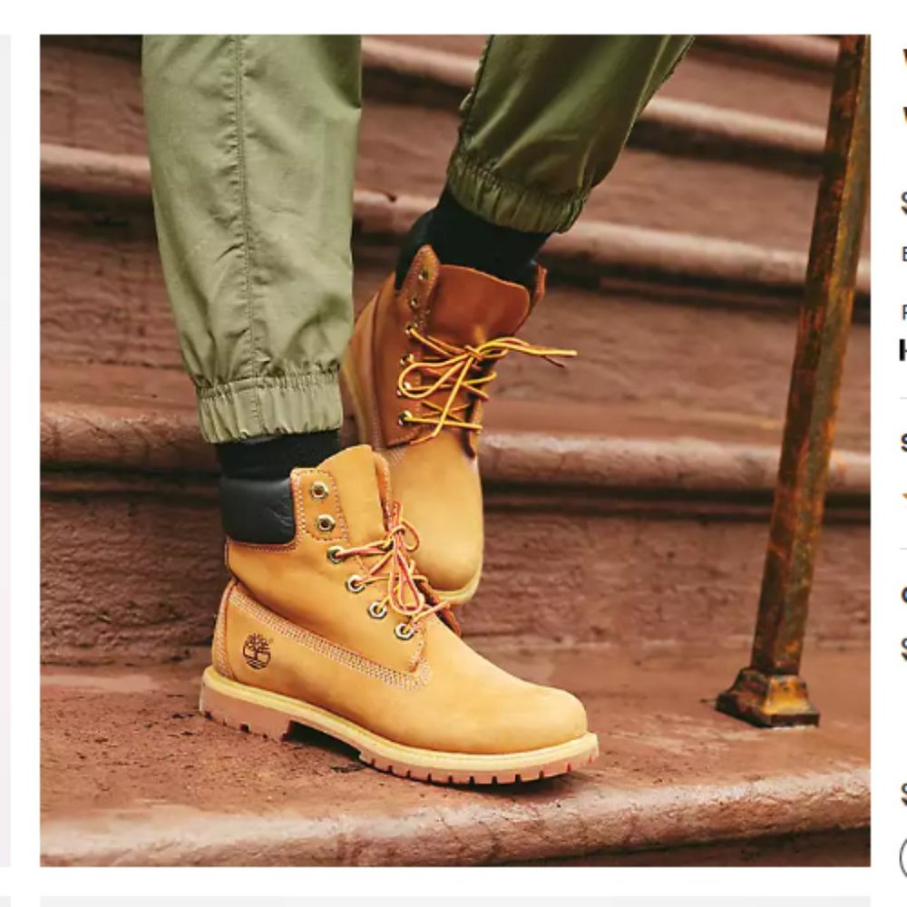 *EUC*  Timberland 6-inch Premium Waterproof Boots 8.5 women, 6.5 men, 39.5 EU